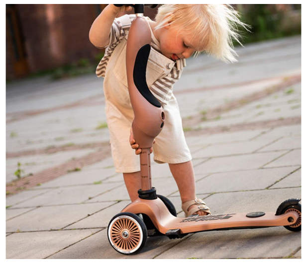 Scoot & Ride Highwaykick 1 Push and Go 2w1 Jeździk i hulajnoga Mocha - 1356966 - zdjęcie 12